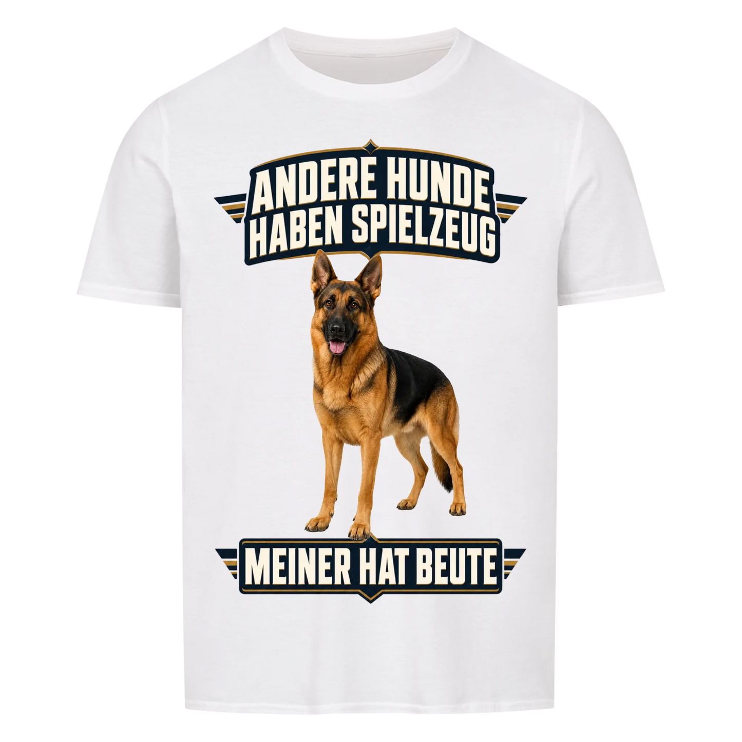 Meiner hat Beute Hunde-T-Shirt personalisiert – Farbvariante