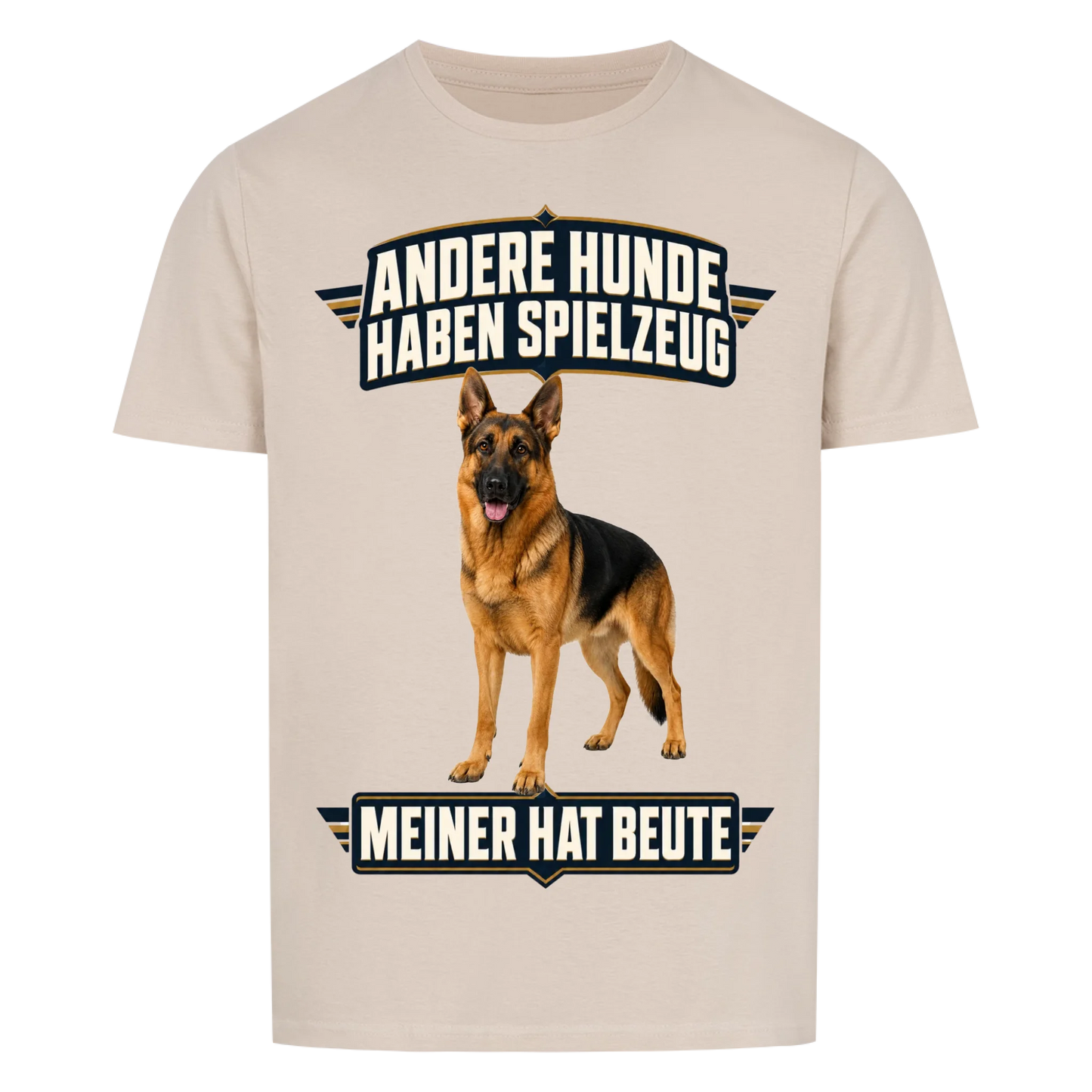 Meiner hat Beute Hunde-T-Shirt personalisiert – Farbvariante