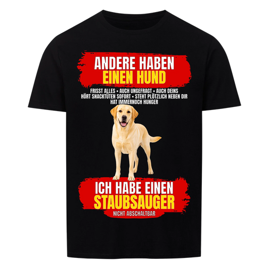 Staubsauger T-Shirt – personalisiertes Hunde-Shirt mit Foto und Name | Lil Snouts