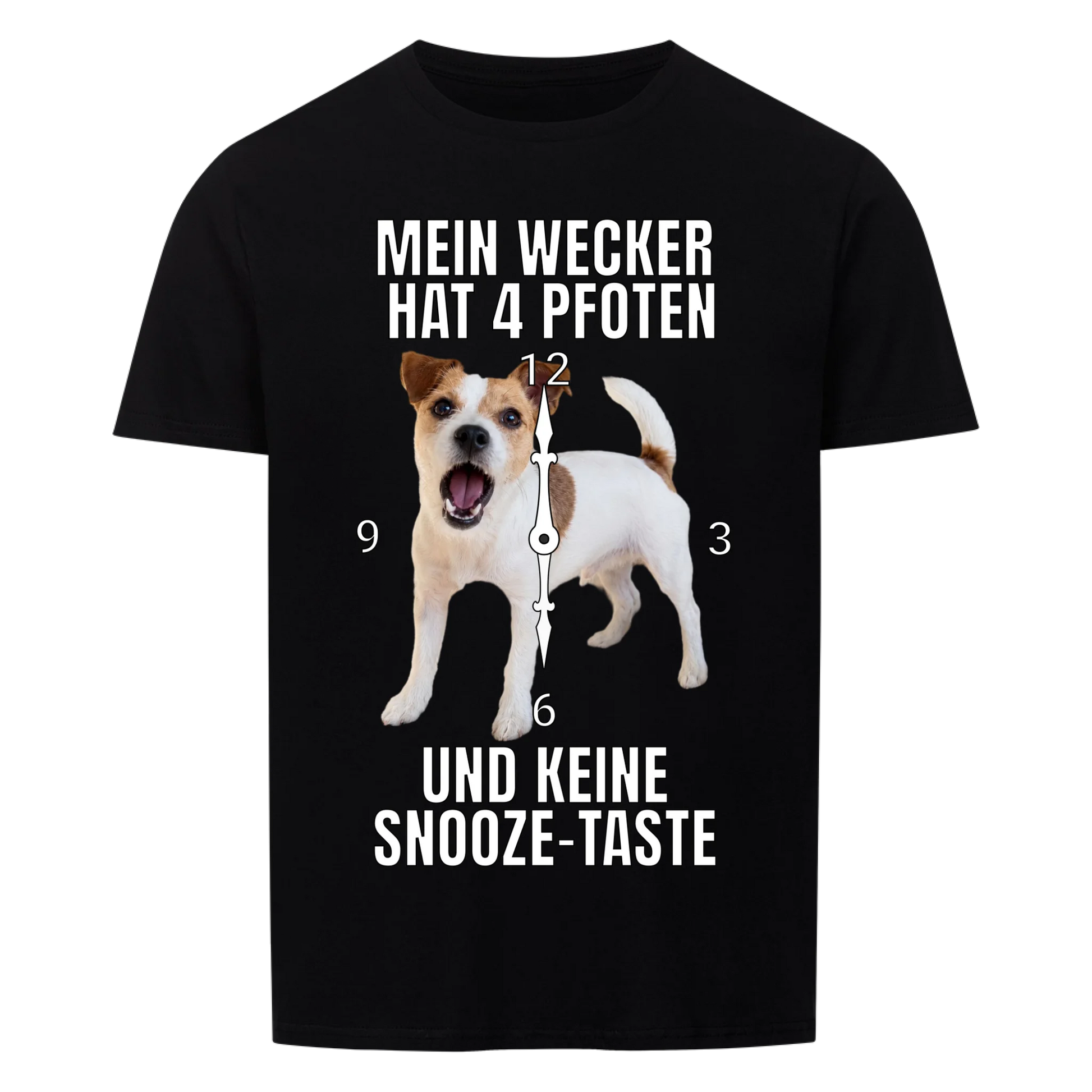 Wecker T-Shirt – personalisiertes Hunde-Shirt mit Foto und Name | Lil Snouts